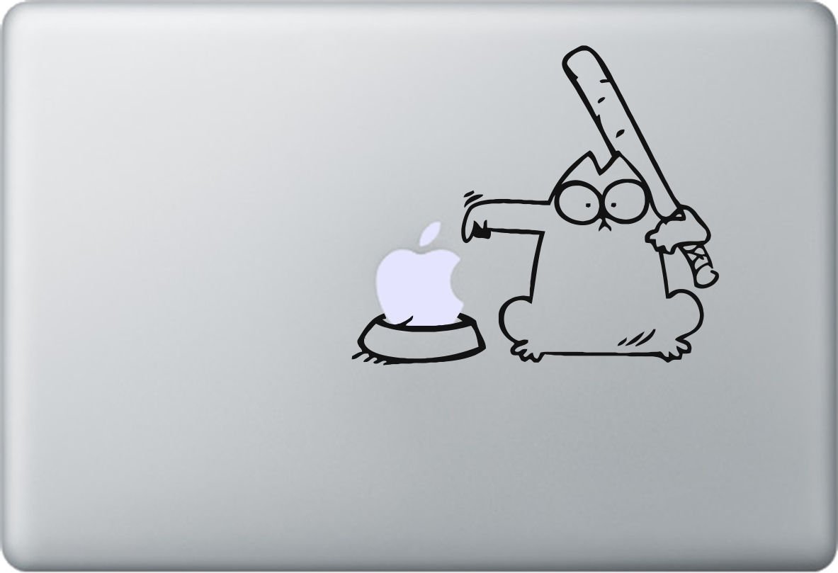 Simon's Cat - Aufkleber für MacBook