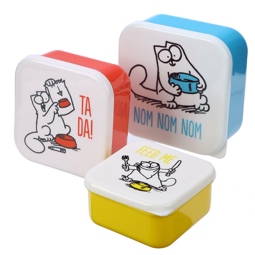 Simon's Cat - Brotdose 3er-Set