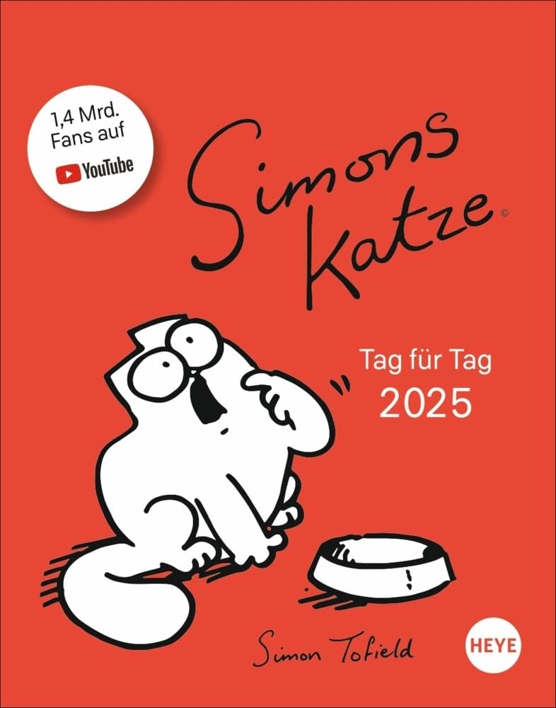 Simons Cat - Tagesabreißkalender 2025