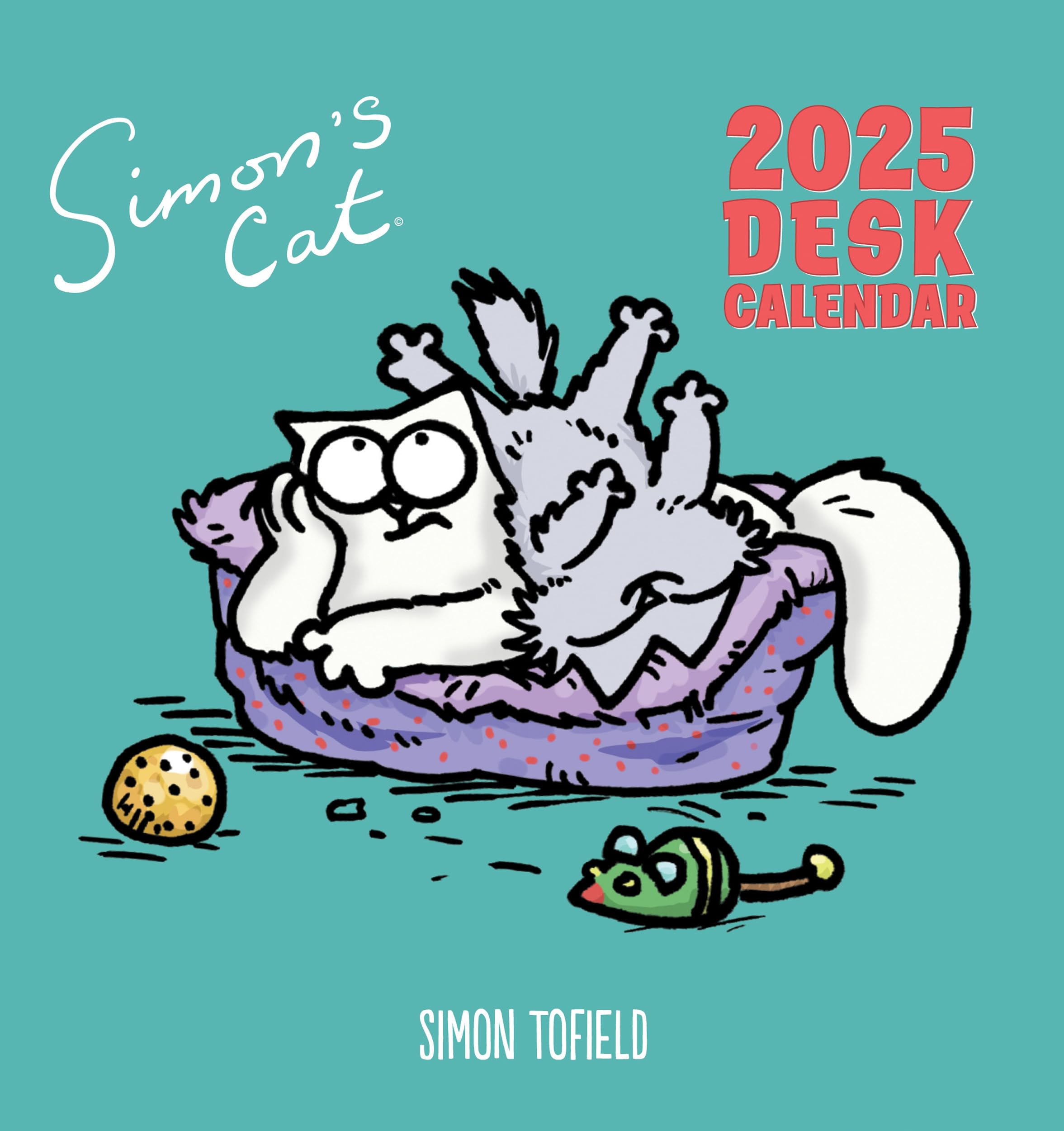 Simon's Cat Tischkalender 2025